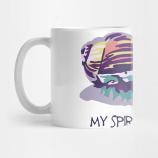 Snail Spirti Animal Mug